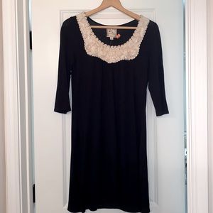 Pink Rose black dress from Altered State